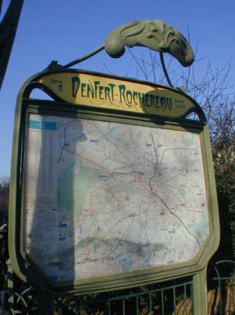 Métro Denfert-Rochereau